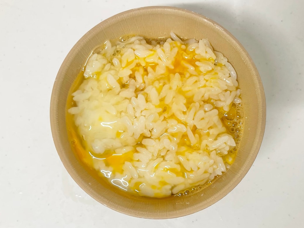天丼風卵かけごはん