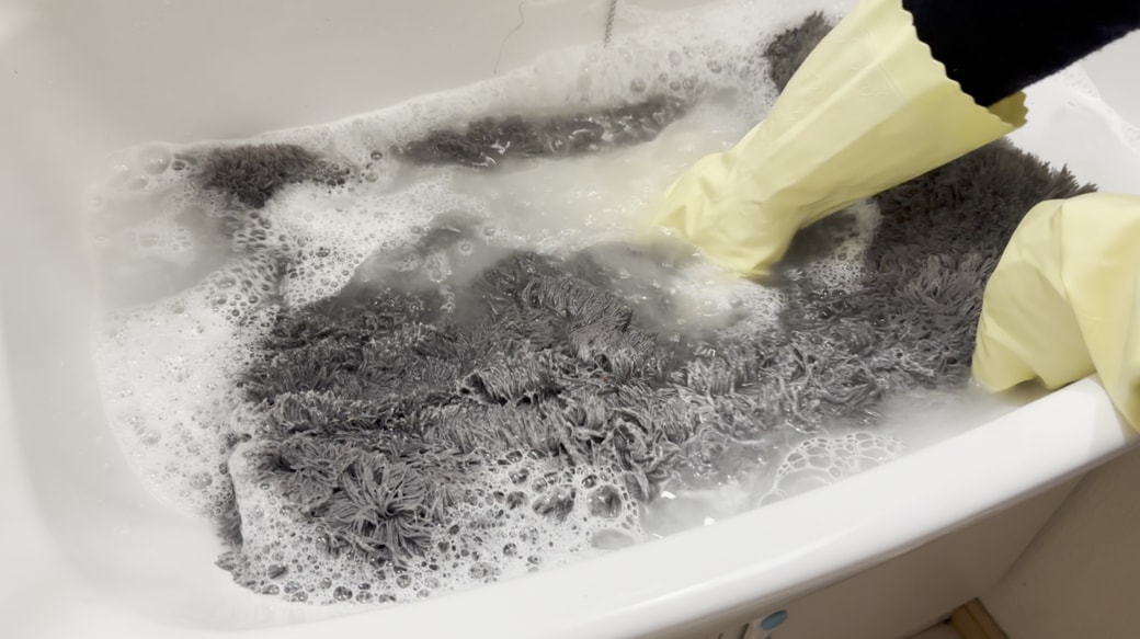 バスマットをつける