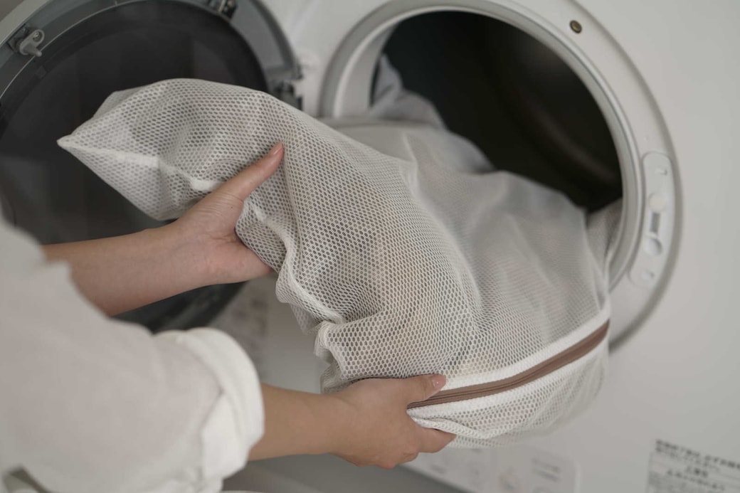 洗濯ネットは入れ方が大事