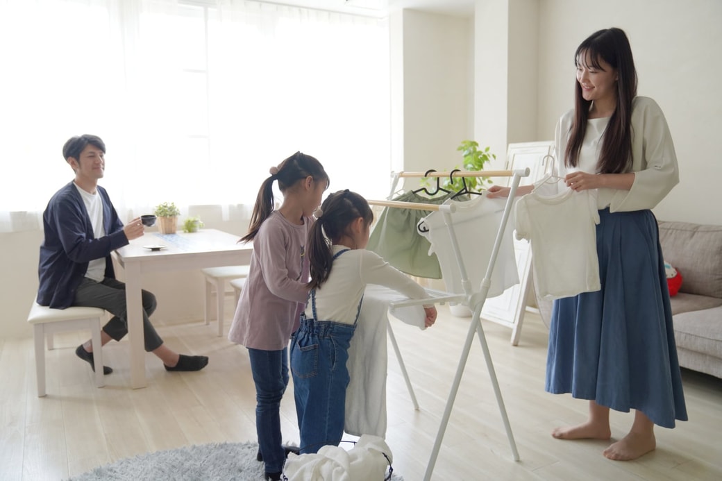 買ってきた服はまず洗おう