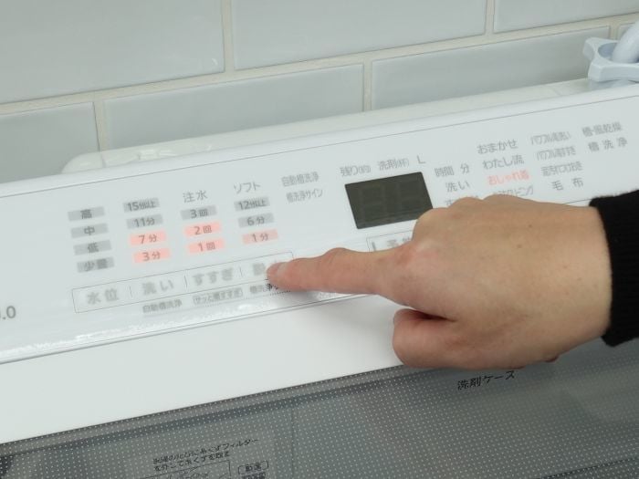 優しく洗ってシワ予防