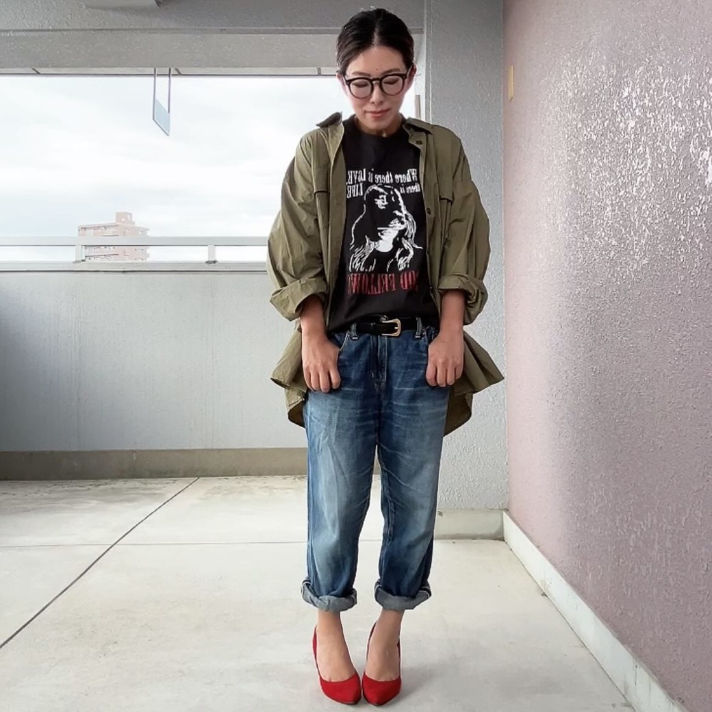 大人カラーコーデ2