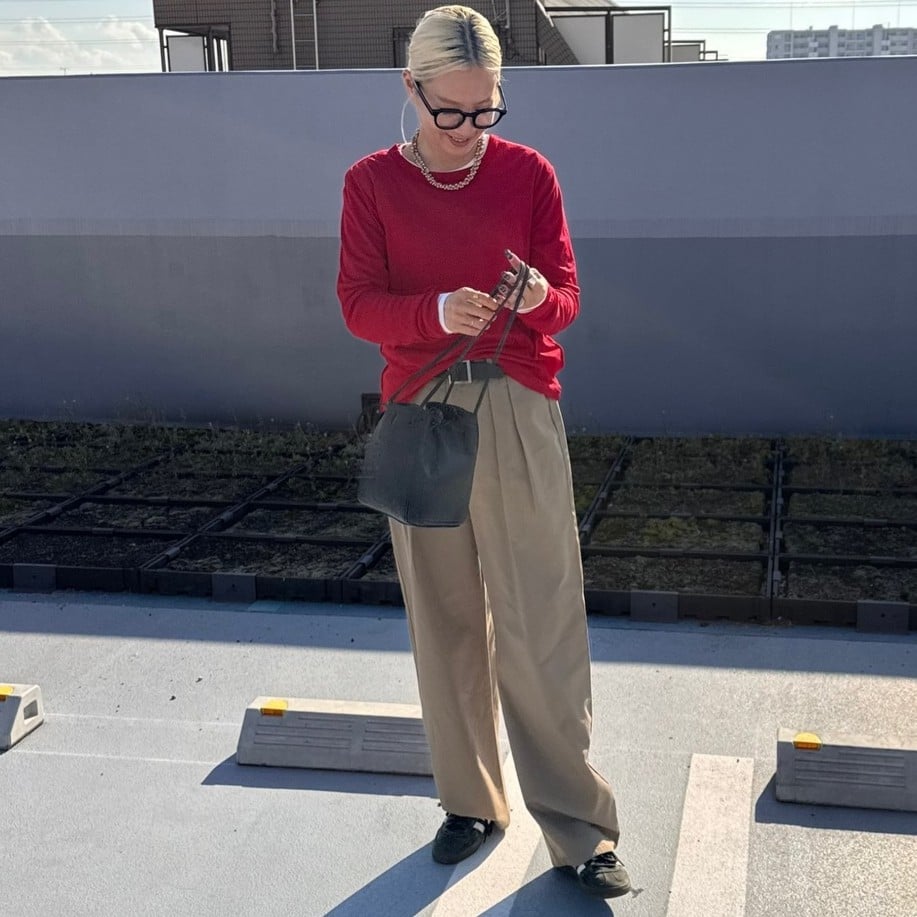 大人カラーコーデ1