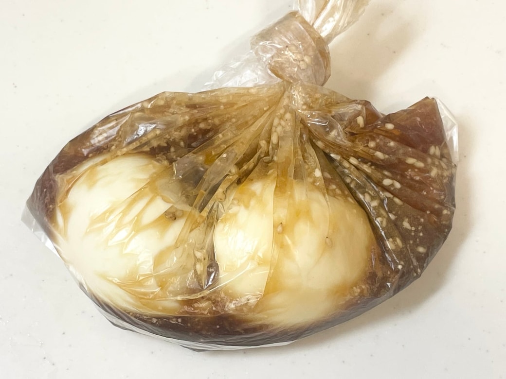 うま塩にんにく味玉