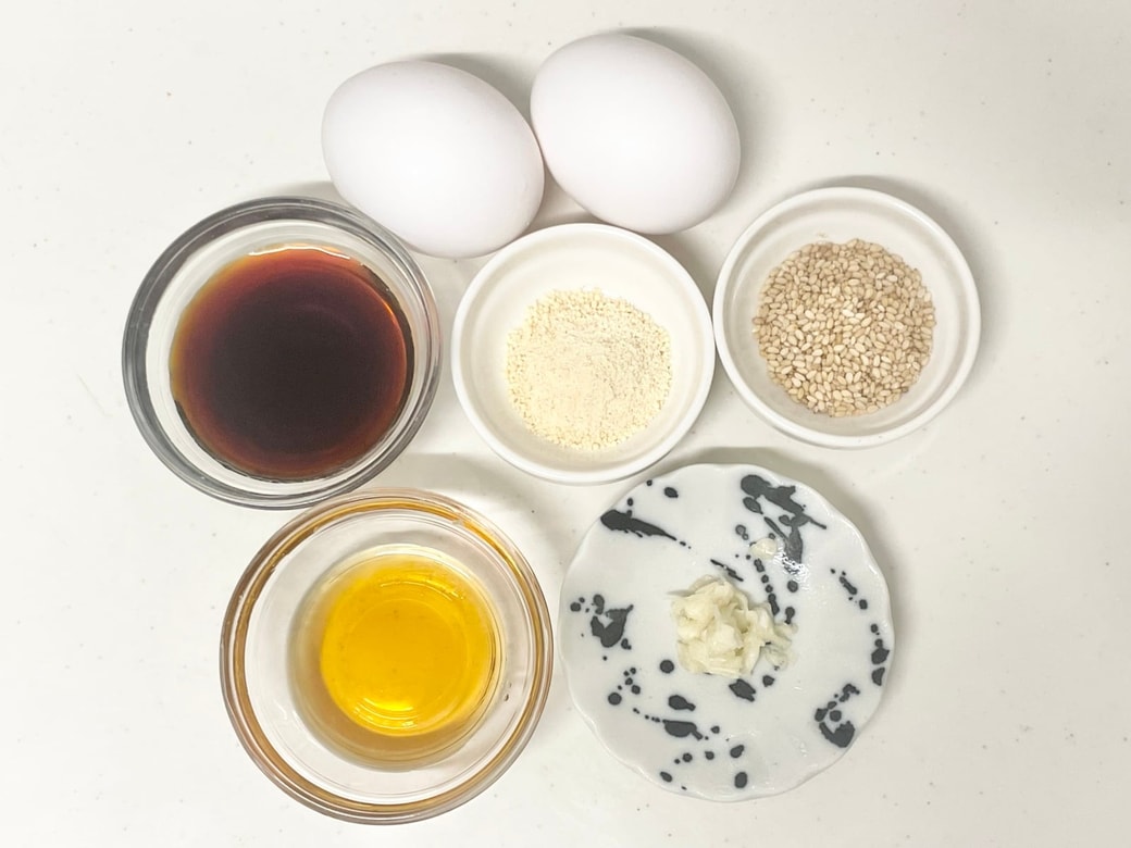 うま塩にんにく味玉