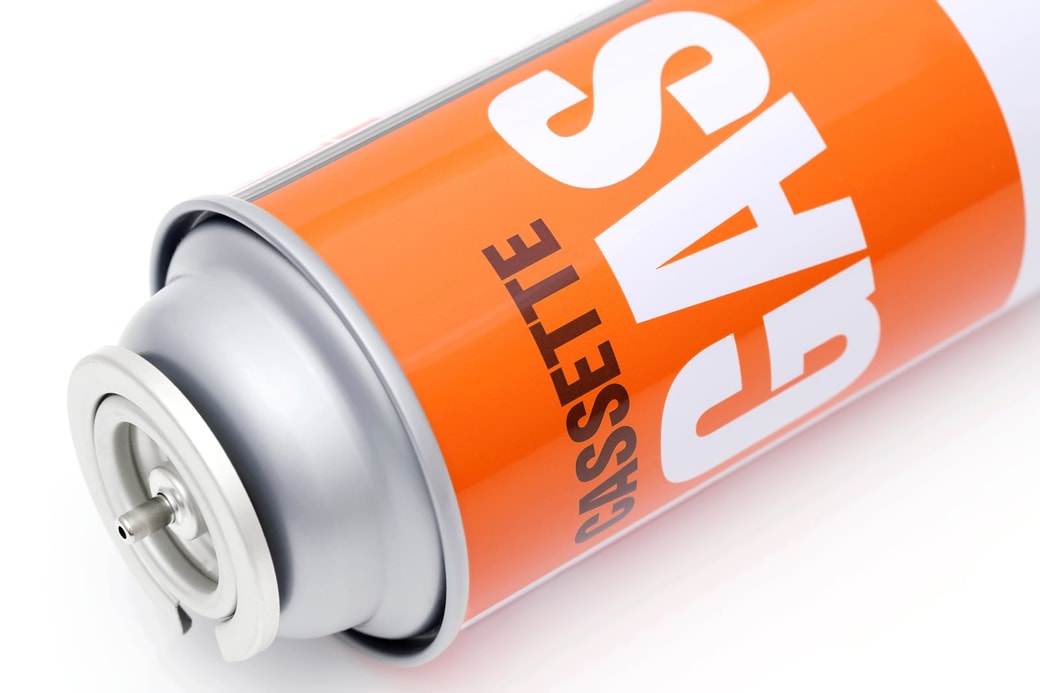 カセットボンベの危険なサイン