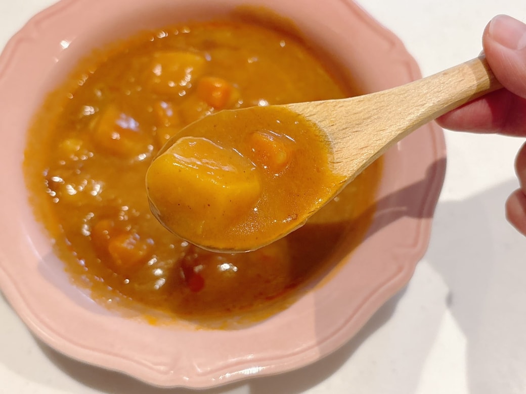 ケチャップを加えるとまろやかになる