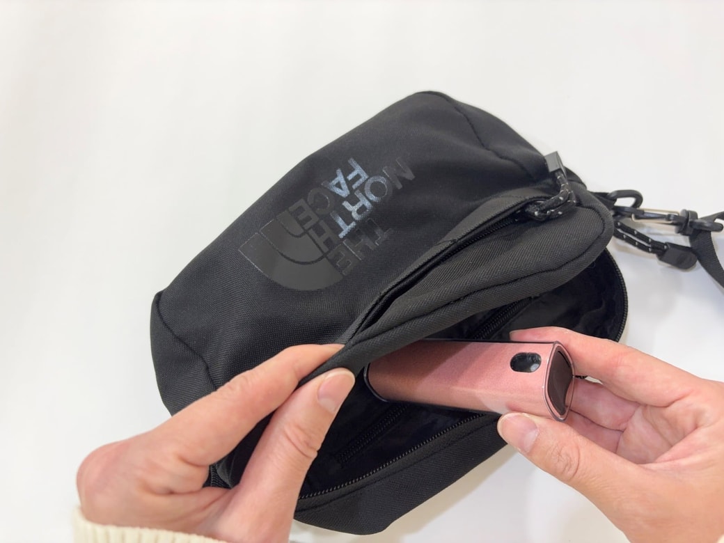 コンパクトで持ち運びしやすい