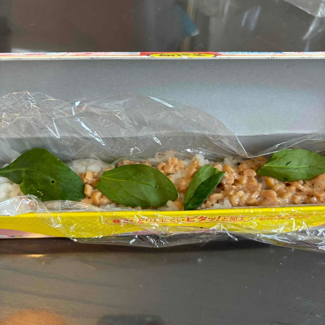 具材を入れているところ