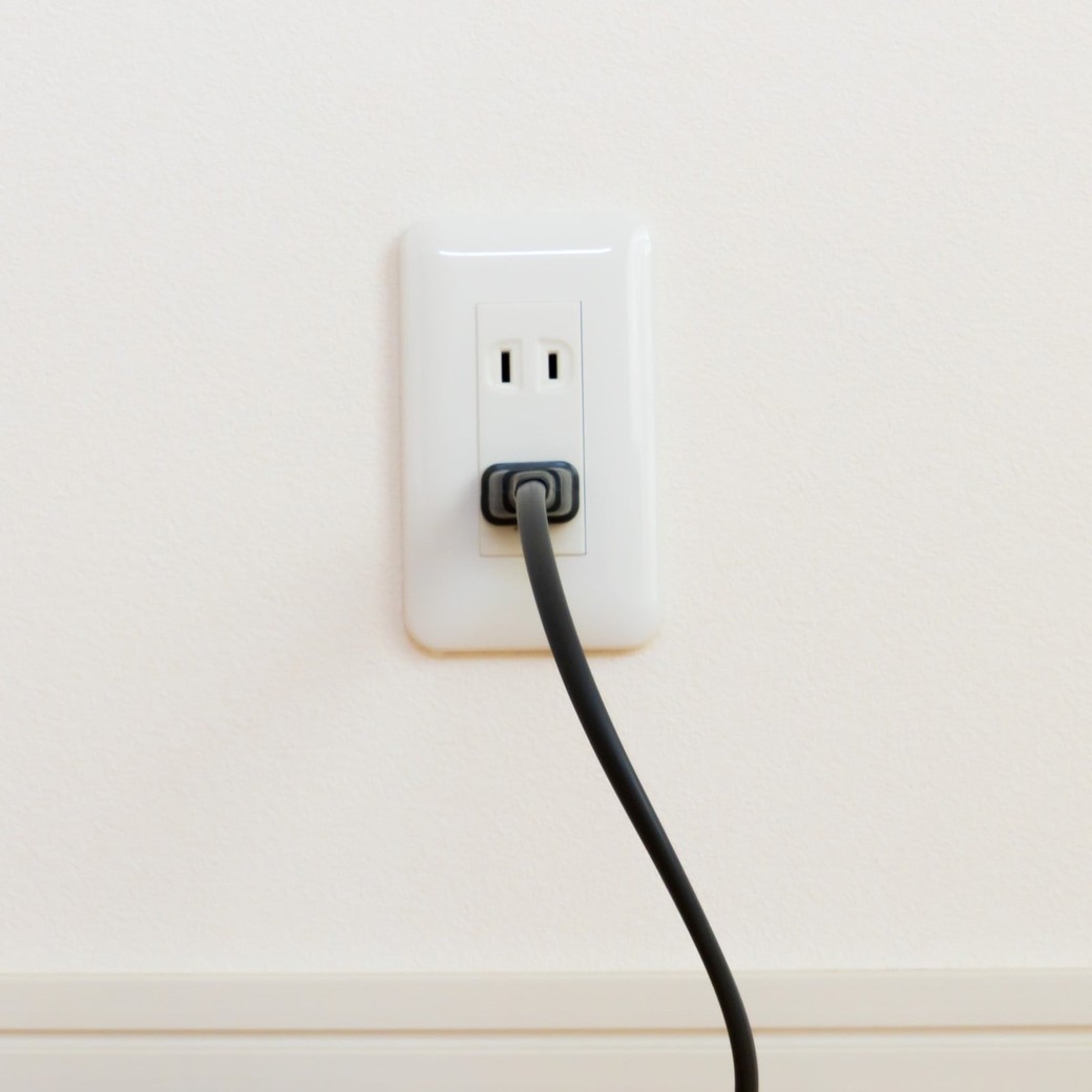 NG①使わない家電のコンセントを差しっぱなしにする