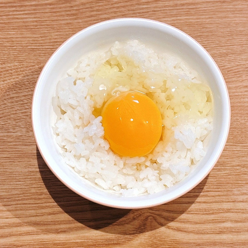 いつも通り卵かけごはんを作る