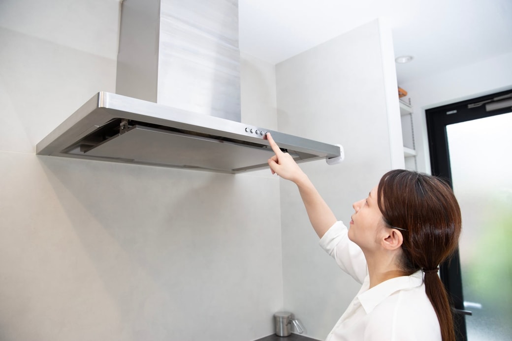 ③換気扇を止める