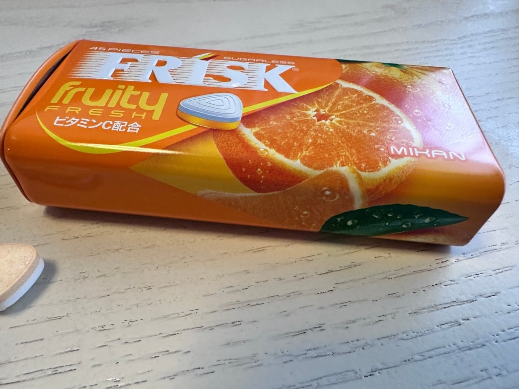 フリスクの空き缶