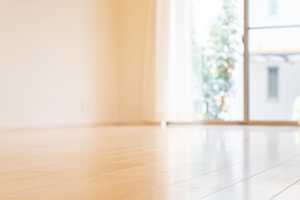 NG①フローリングの床