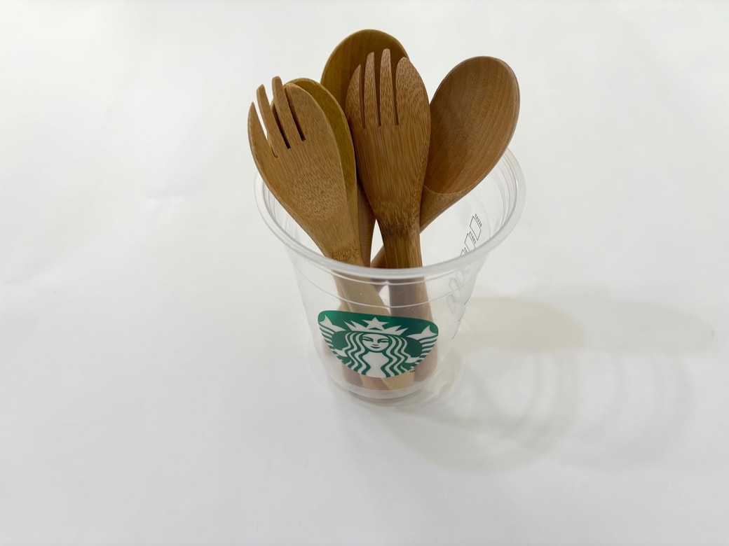 カトラリー入れにする