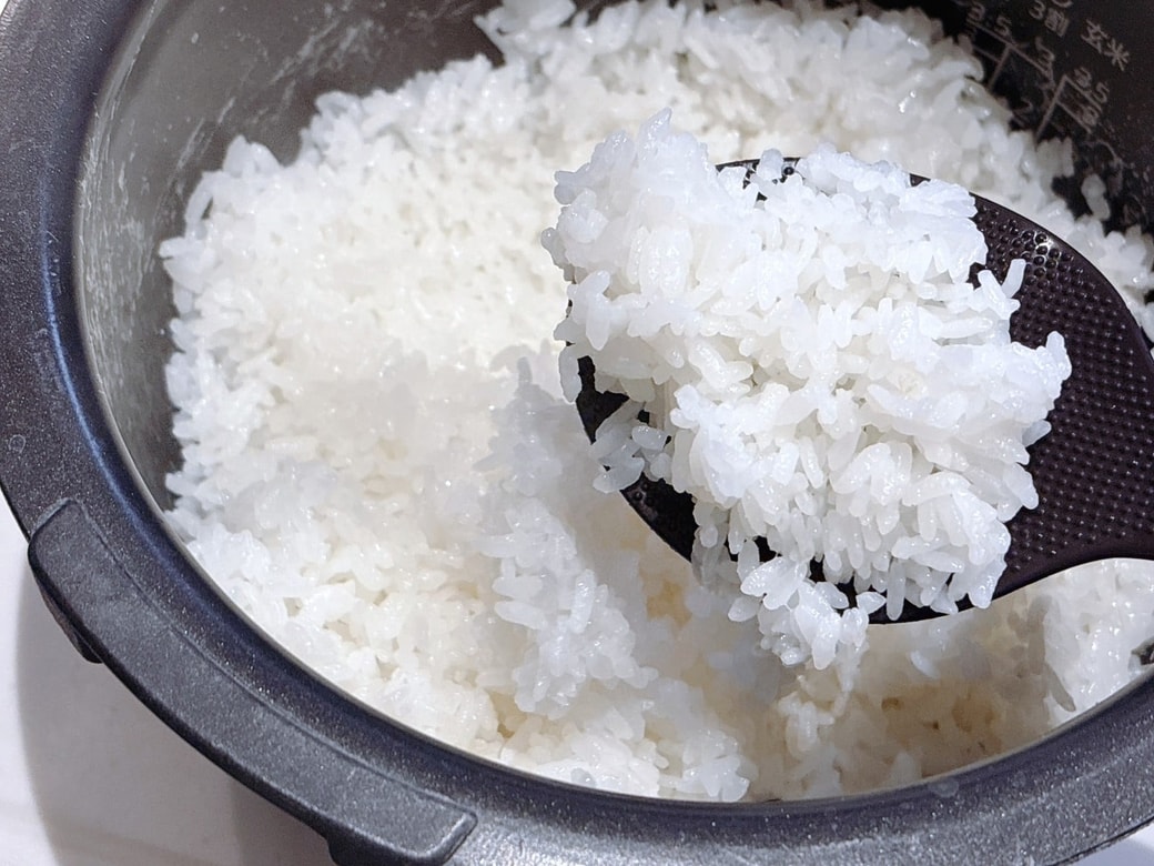 お米が甘くもちもちに