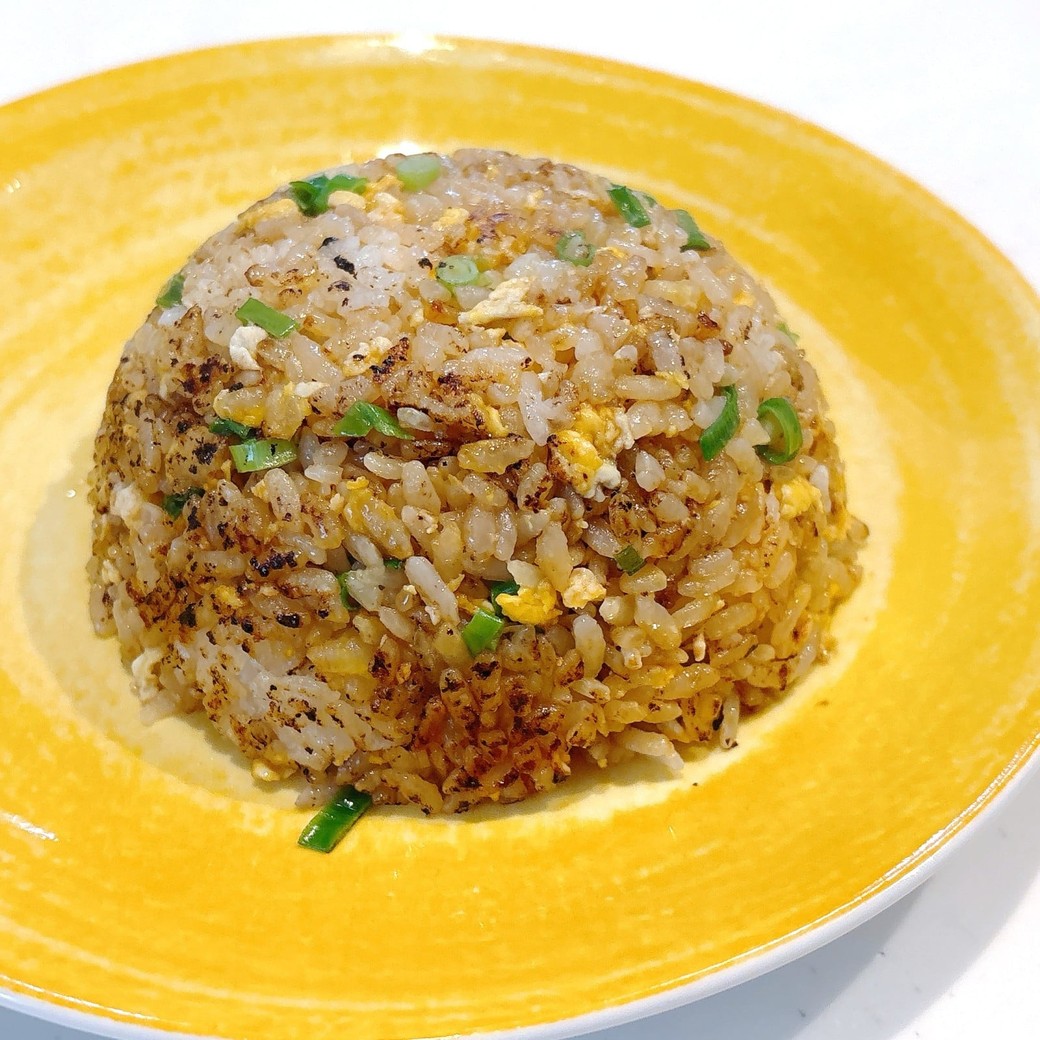 できあがった焼き肉のたれチャーハン