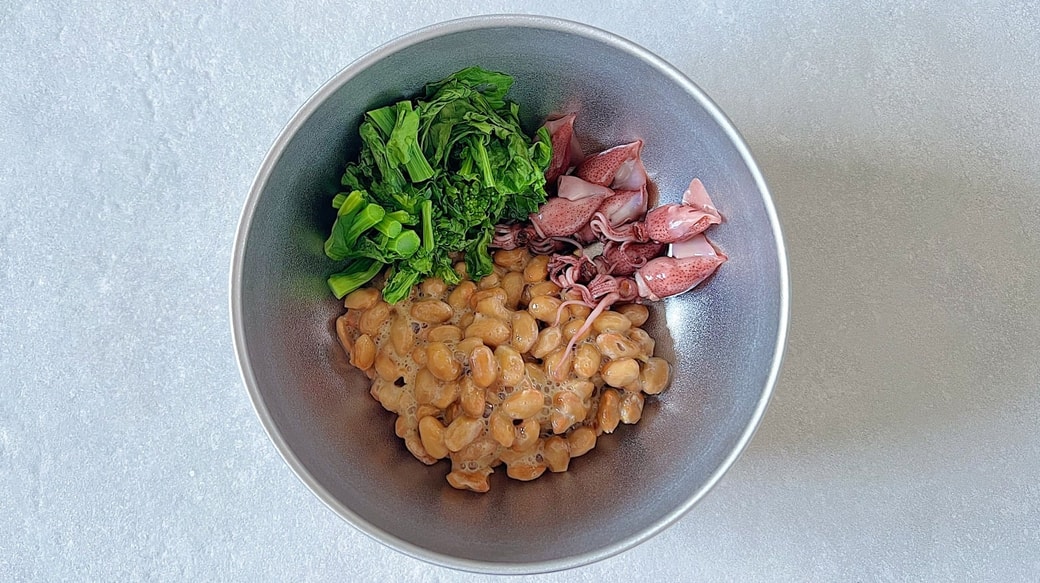 ボウルで合わせる