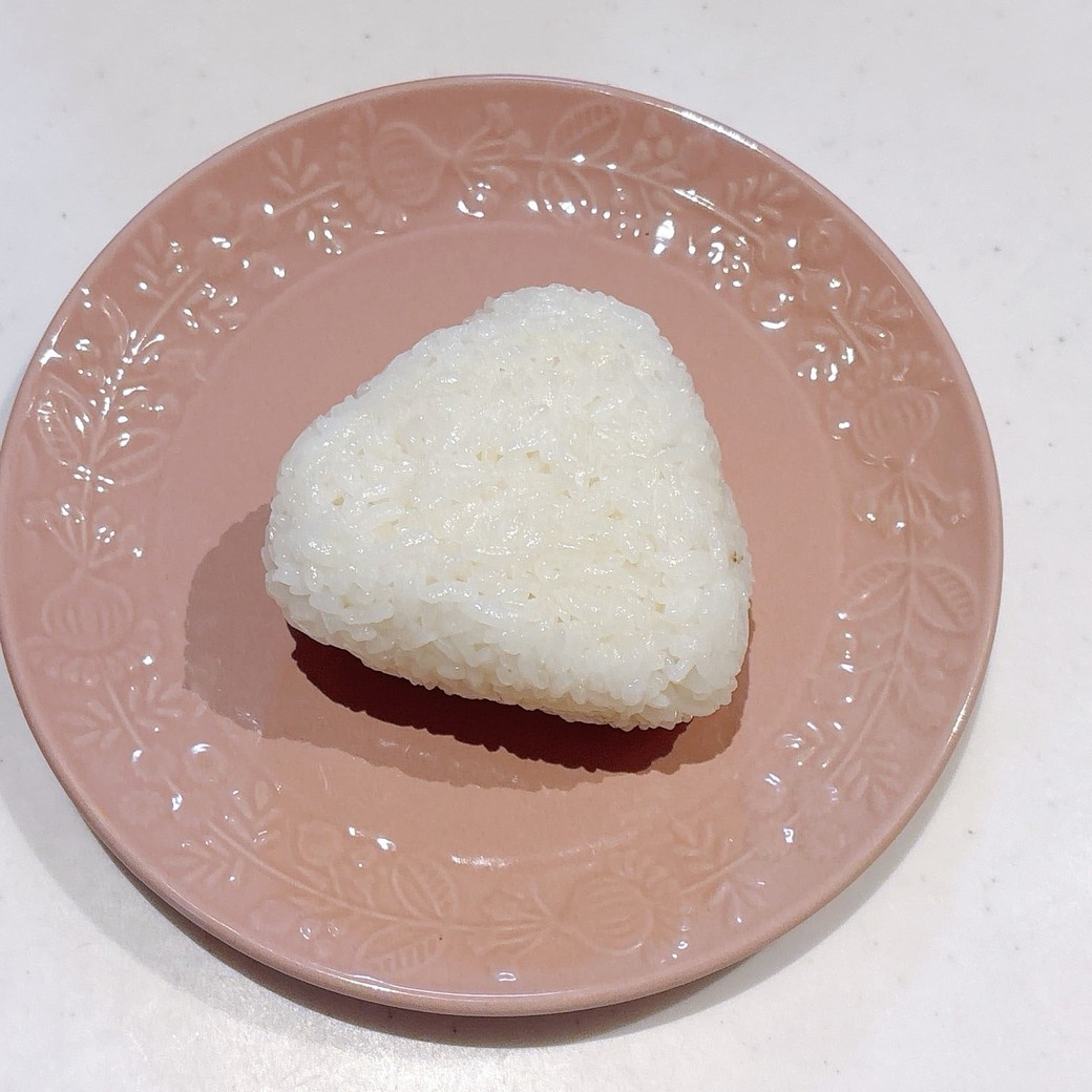 できあがったおにぎり
