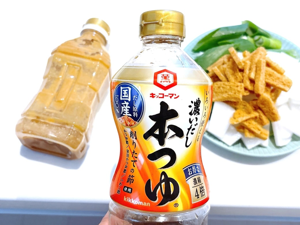 みそ汁に加える「めんつゆ」