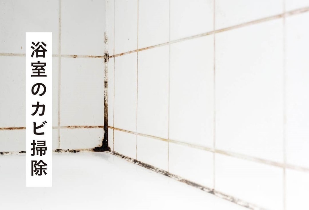 カビが生えた浴室の壁