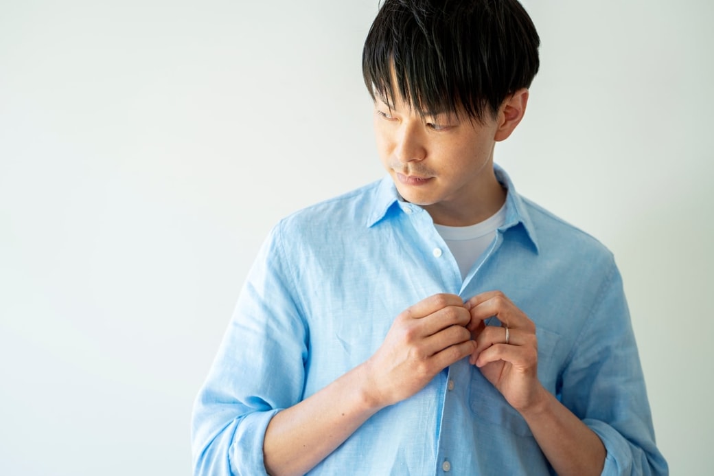 ニオイの元となる汚れは服の裏側に付着する