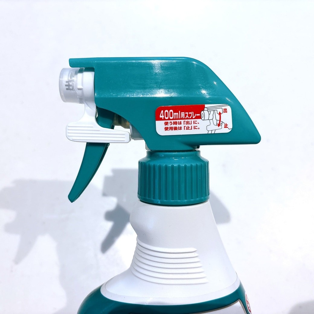 原因①スプレー部分が劣化している