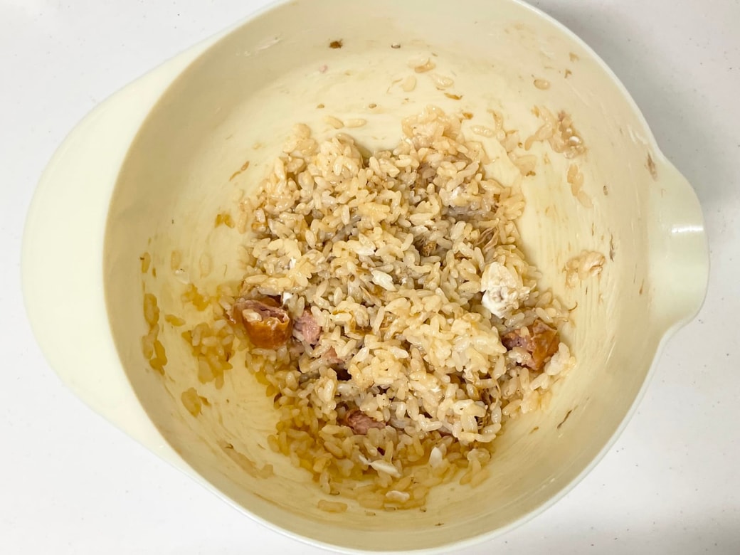 ウィンナークリームチーズご飯