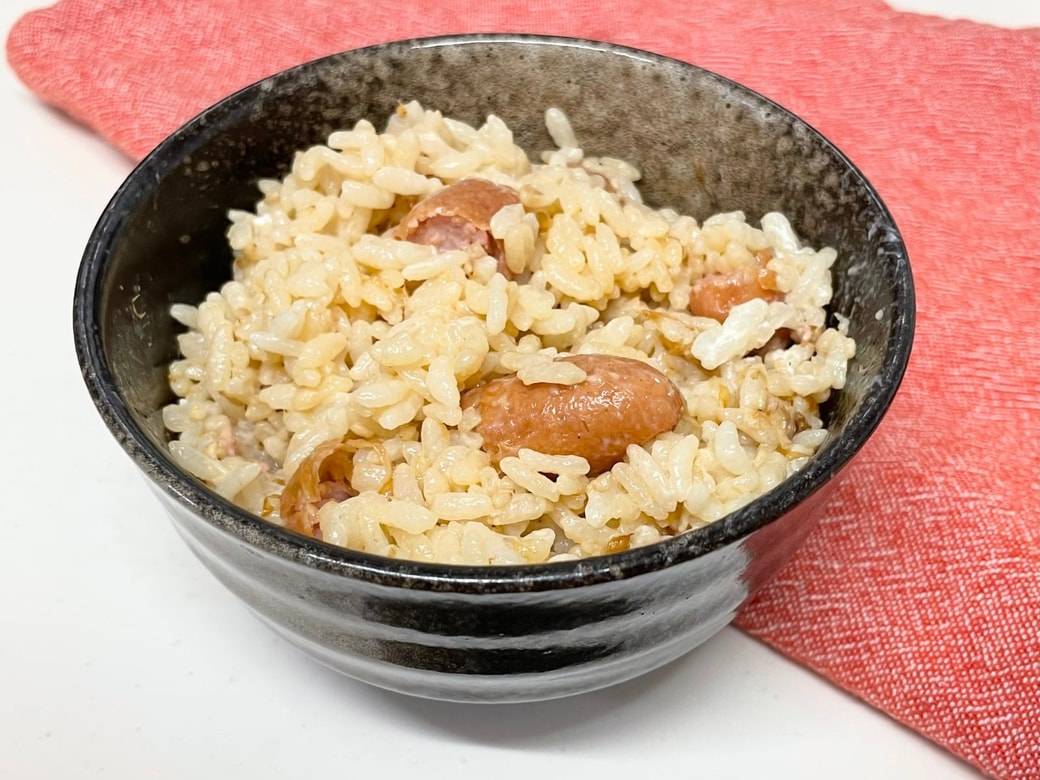 ウィンナークリームチーズご飯