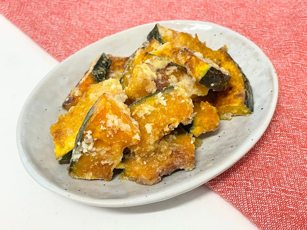 塩バターかぼちゃから揚げ