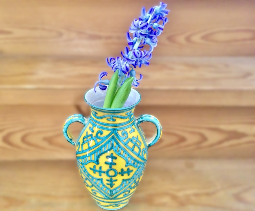 花瓶に生けた花