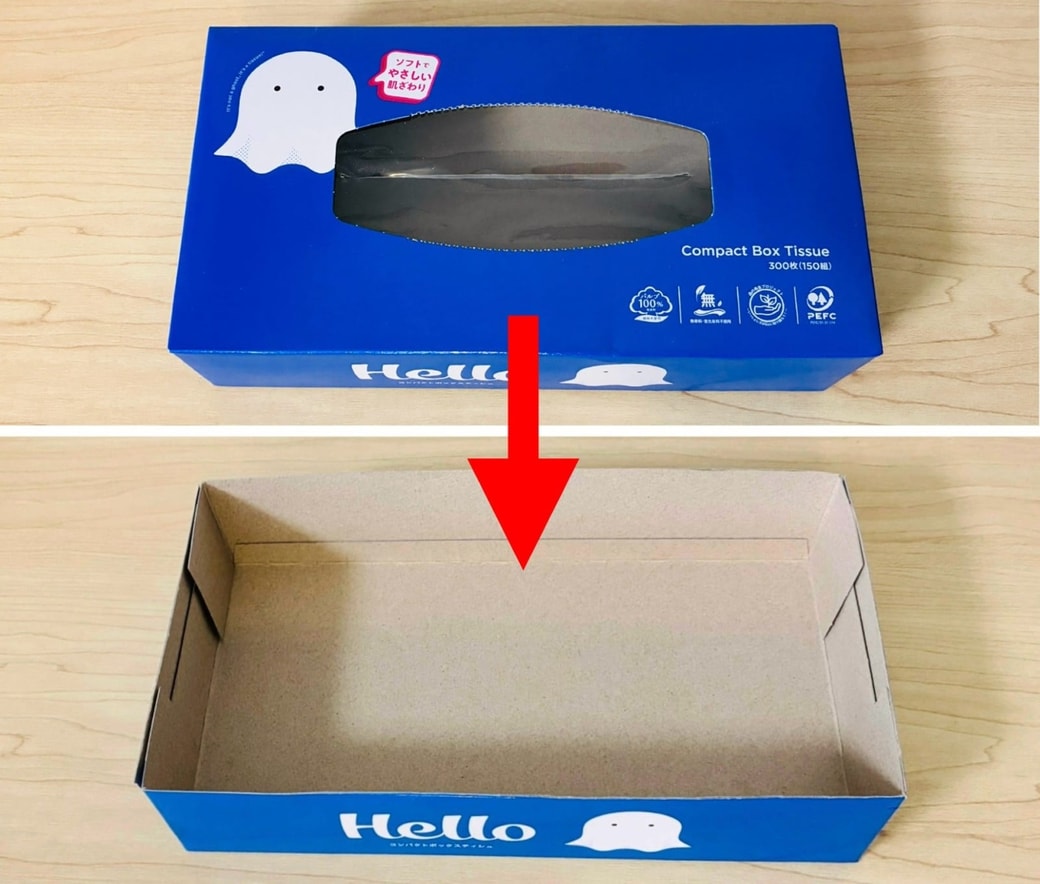 ティッシュ箱