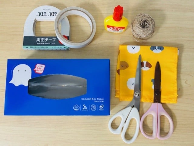 ティッシュ箱材料