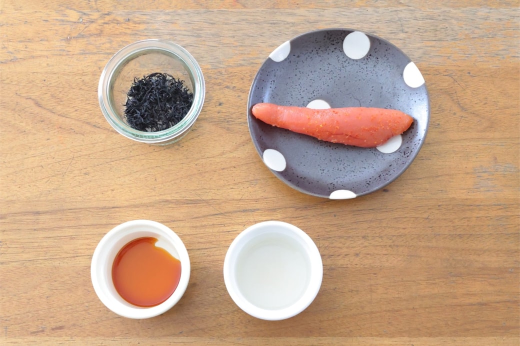 「明太子とひじきのおにぎり」