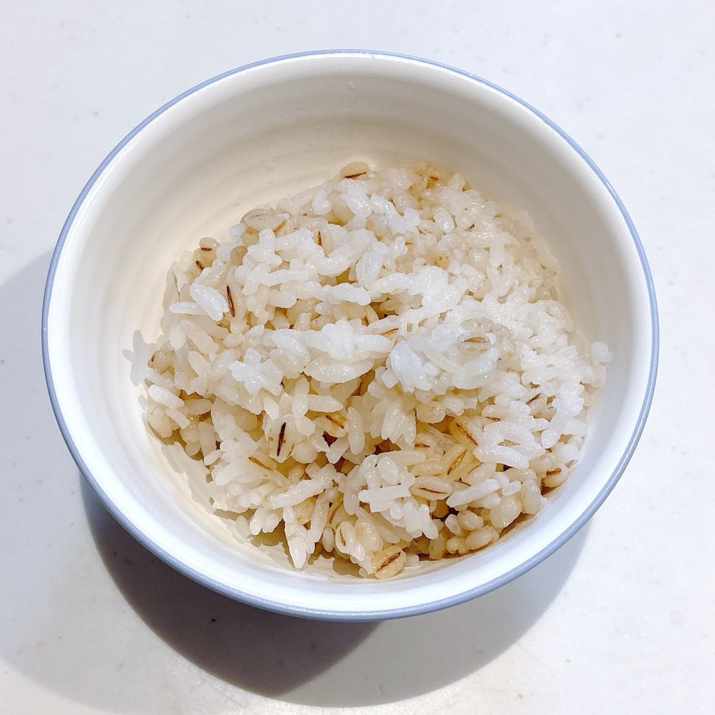 はじめて食べる人はもち麦を3割程度に