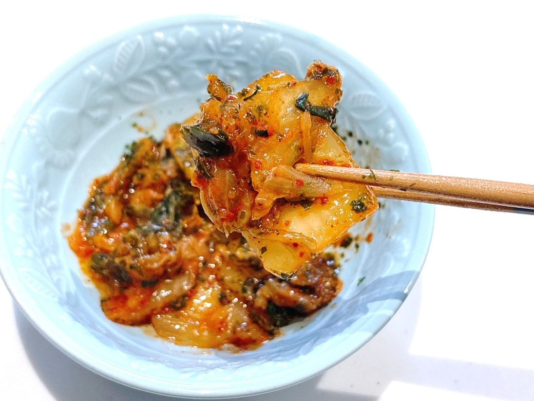 あおさとキムチの相性は抜群