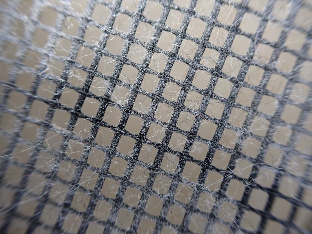 アップで撮るホコリ