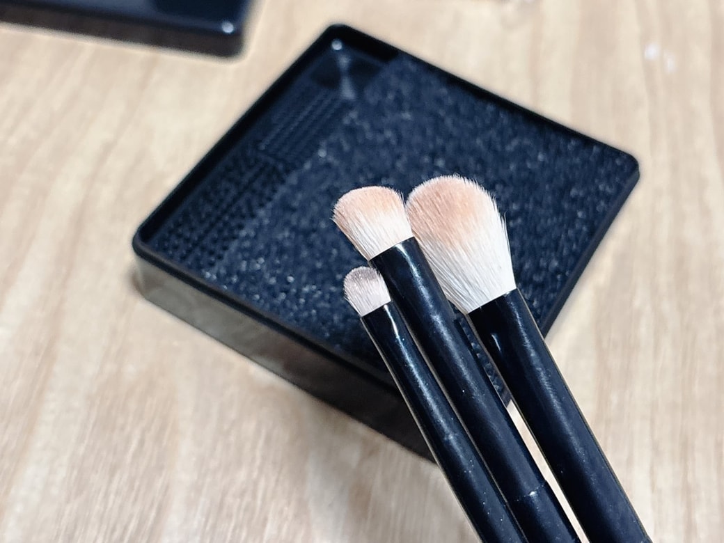 メイクブラシドライクリーナーを検証