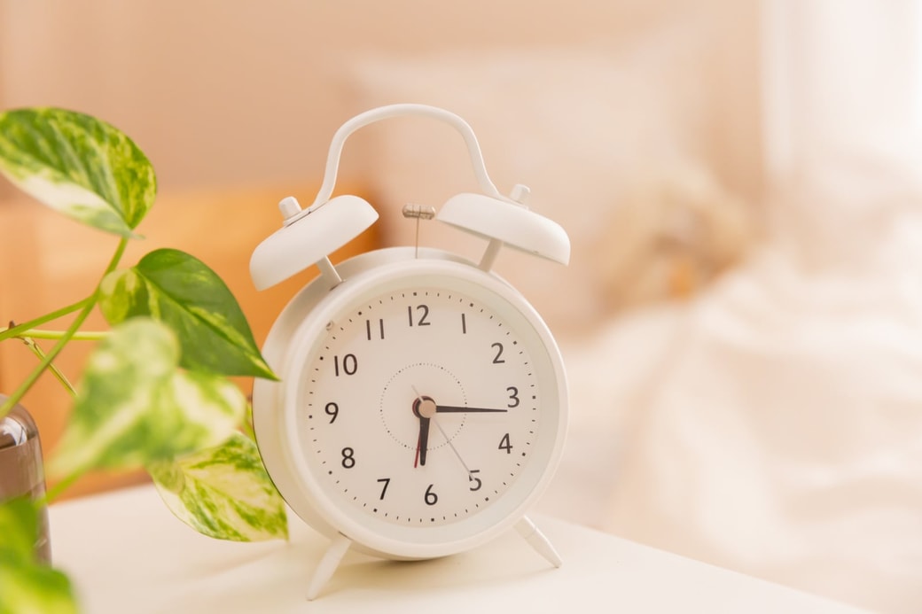 時間を意識する