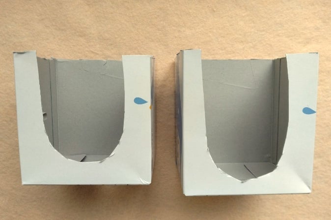 もう片方も同様に切る