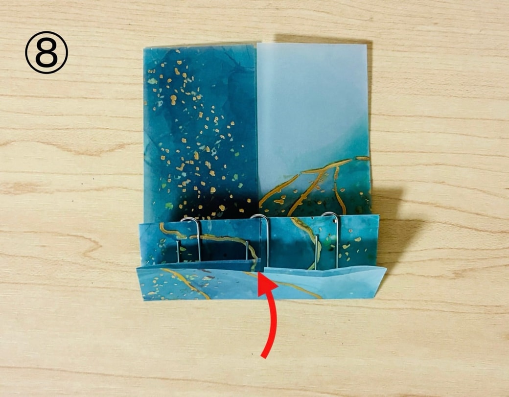 おりがみとゼムクリップ