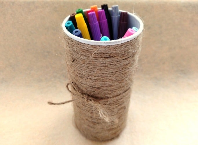 ペンを立てたところ