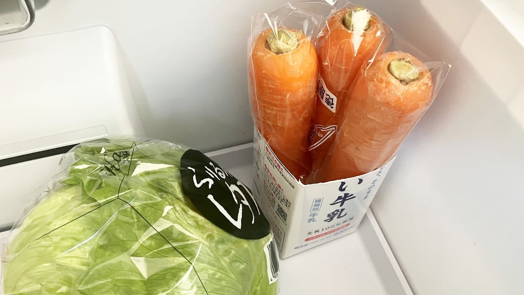 野菜の整理に利用