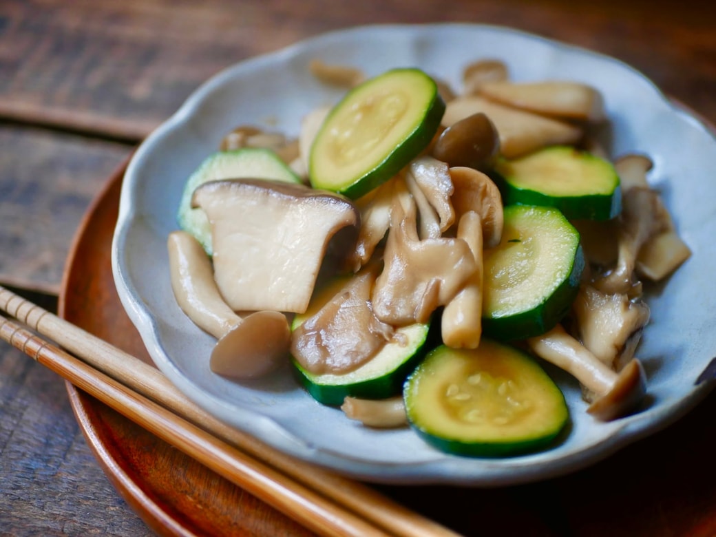 盛り付けたところ