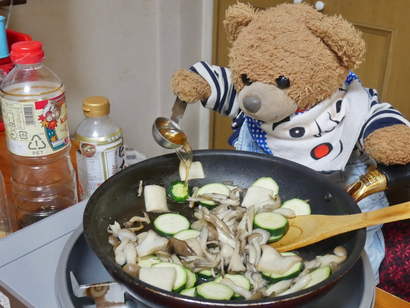 調味料を加える