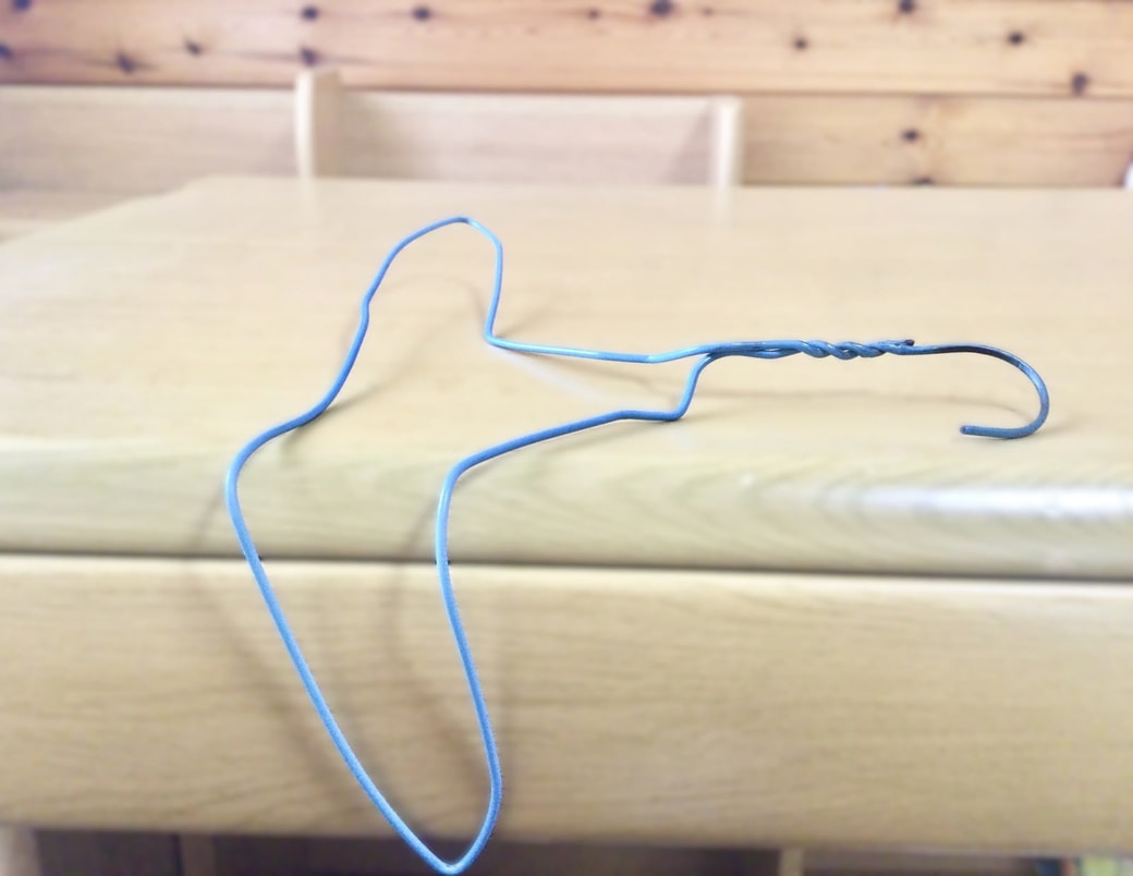 針金ハンガー