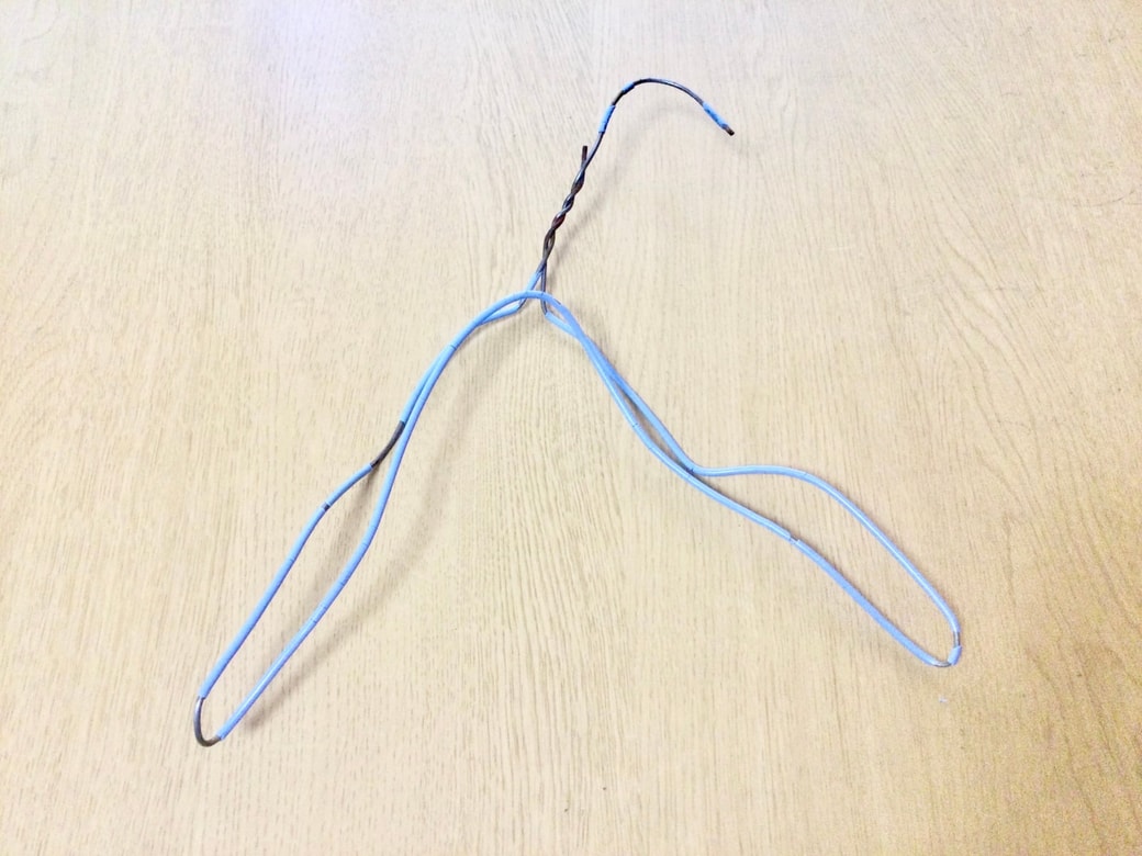 針金ハンガー