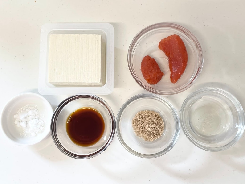 あんかけ明太豆腐