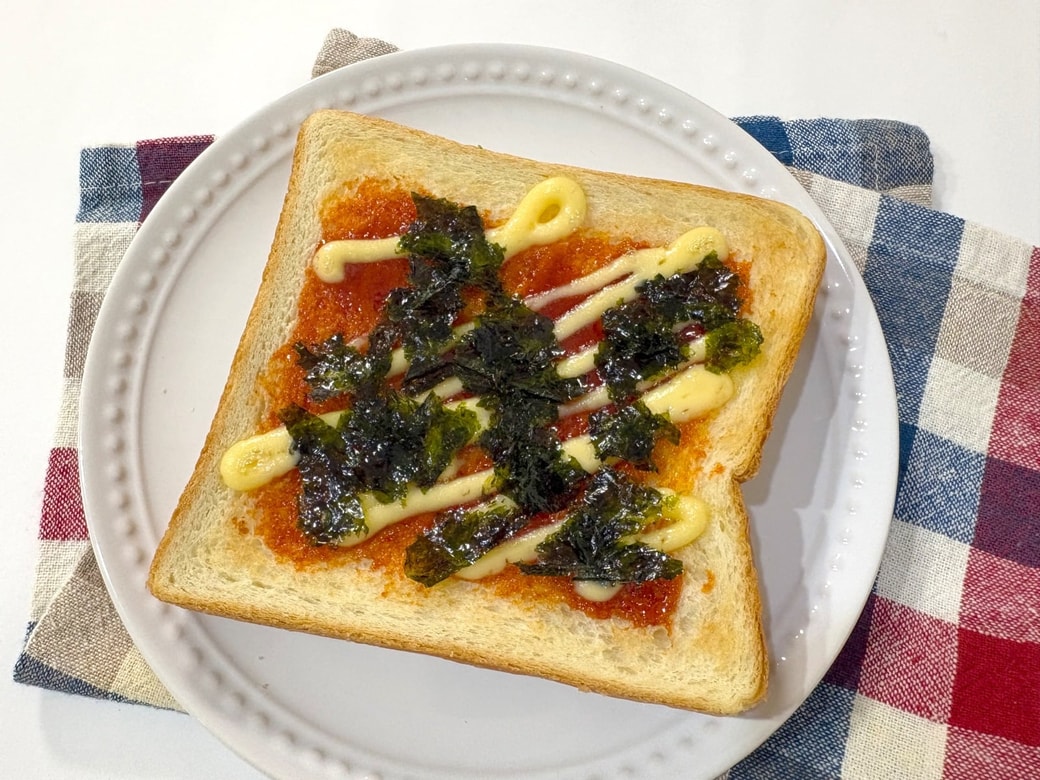 「コチュマヨトースト」の完成