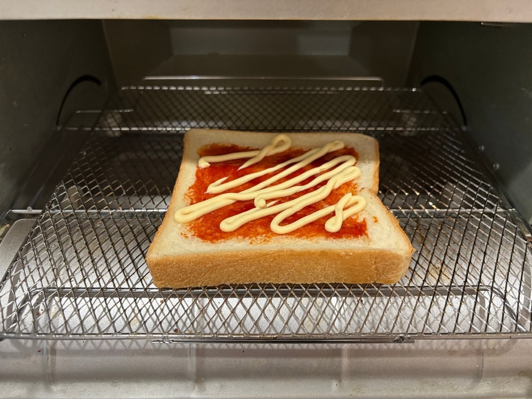 トースターで焼く